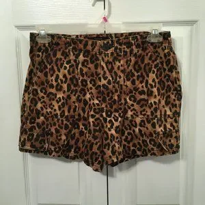 Forever 21 Leopard Print Shorts